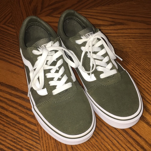 vans ward suede olive vans ward suede olive